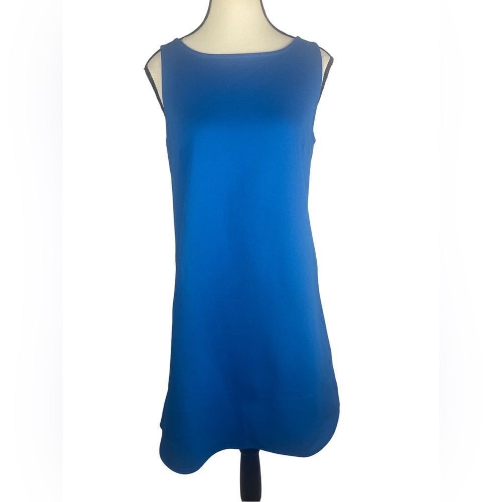 Ann Taylor Women’s Royal Blue/Cobalt Sleeveless Rayon Blend Mini Dress Size: S
